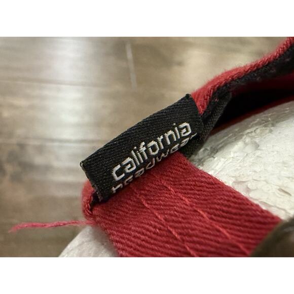 Vintage USC 00 Trojans Men’s Red Adjustable Strapback Hat Baseball Cap Size M/L - Picture 7 of 10